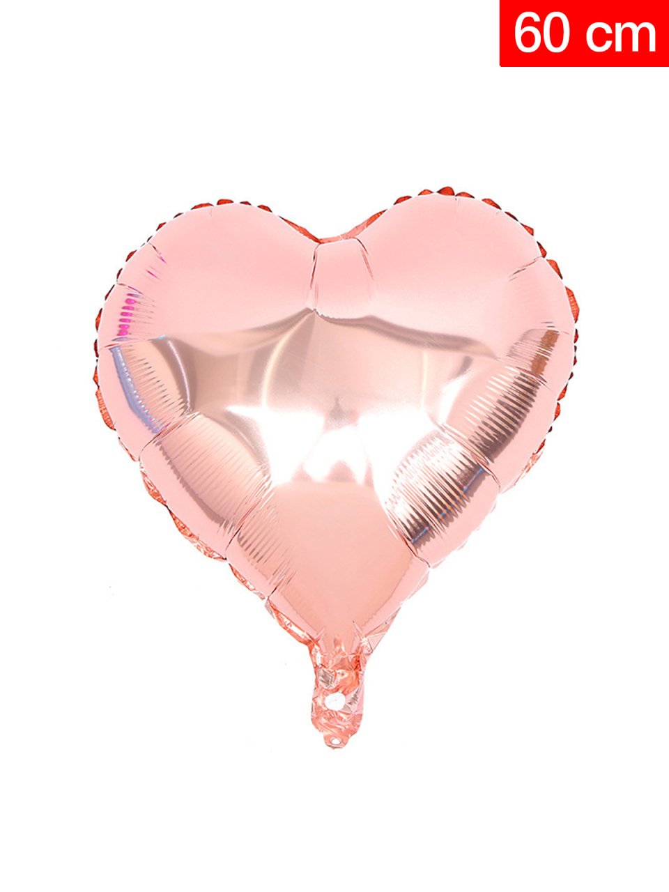 Kalp Folyo Balon 60cm - Rose Gold