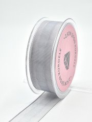 Şifon Kurdele 2.5cm Gri