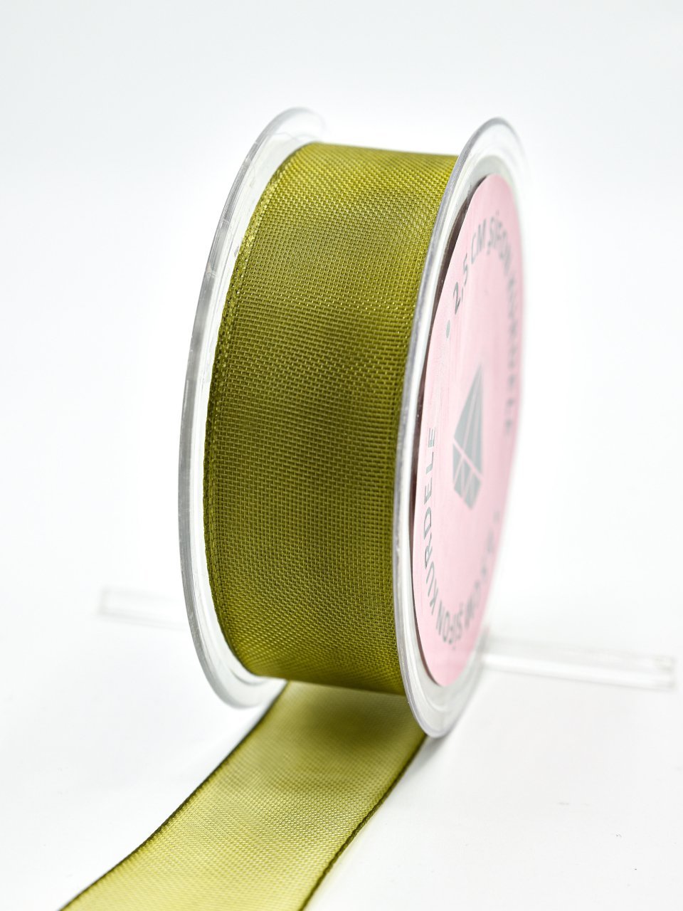 Şifon Kurdele 2.5cm Haki