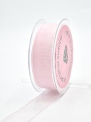 Şifon Kurdele 2.5cm Pembe