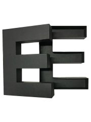 Harf Çiçek Kutusu (25cm) E