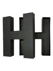 Harf Çiçek Kutusu (25cm) H