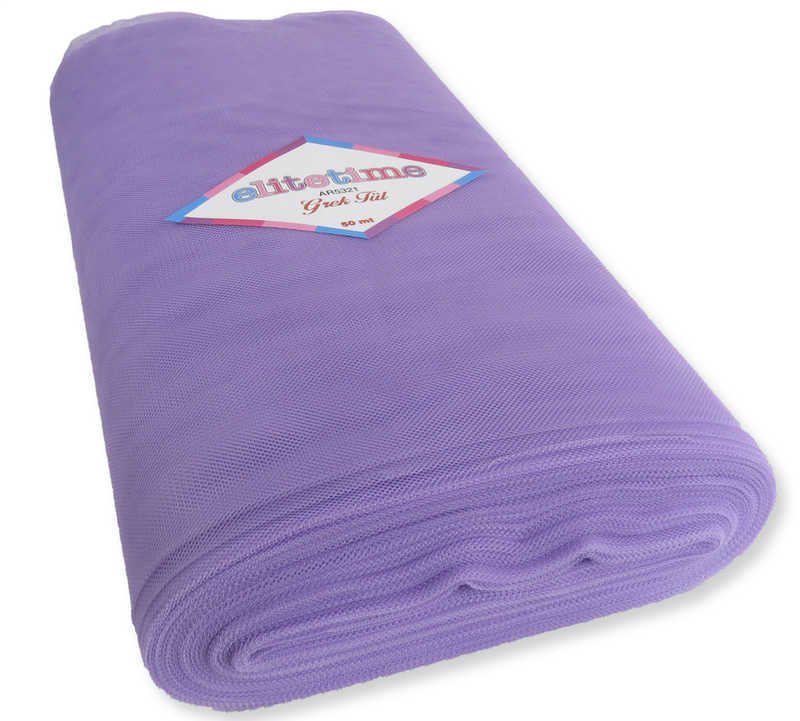 Grek Tül (1 Metre) Lila