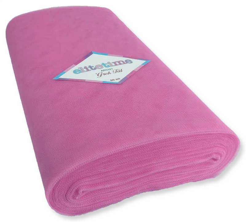 Grek Tül (1 Metre) Pembe