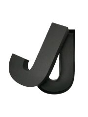 Harf Çiçek Kutusu (25cm) J