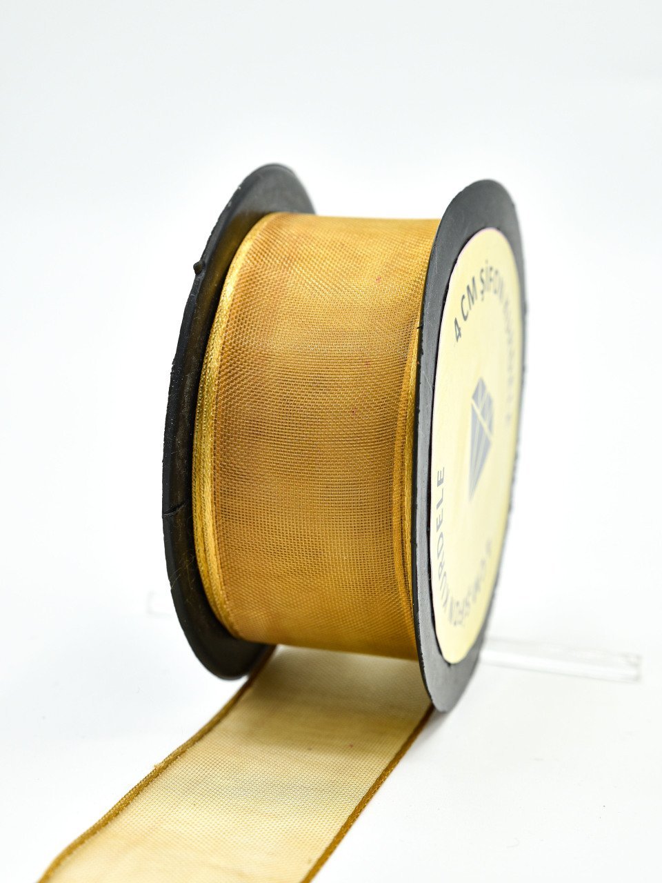 Şifon Kurdele 4cm Altın
