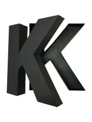 Harf Çiçek Kutusu (25cm) K