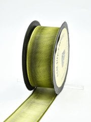 Şifon Kurdele 4cm Haki