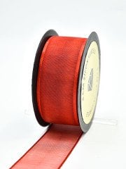 Şifon Kurdele 4cm Kırmızı
