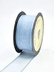 Şifon Kurdele 4cm Mavi