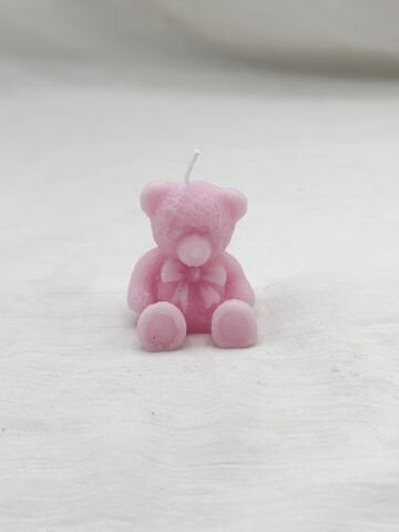 Ayıcık Mum (25 adet) Pembe