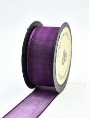 Şifon Kurdele 4cm Mürdüm