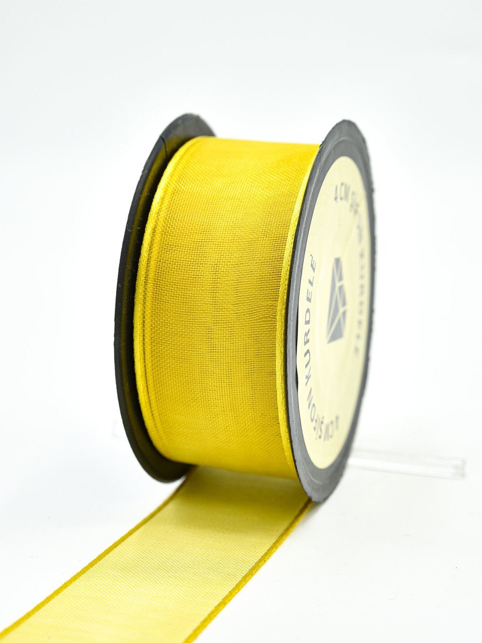 Şifon Kurdele 4cm Sarı