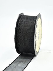 Şifon Kurdele 4cm Siyah