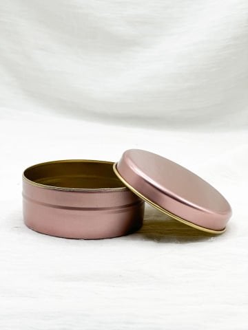 Mini Metal Şeker ve Çikolata Kutusu Rose Gold