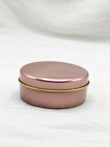 Mini Metal Şeker ve Çikolata Kutusu Rose Gold