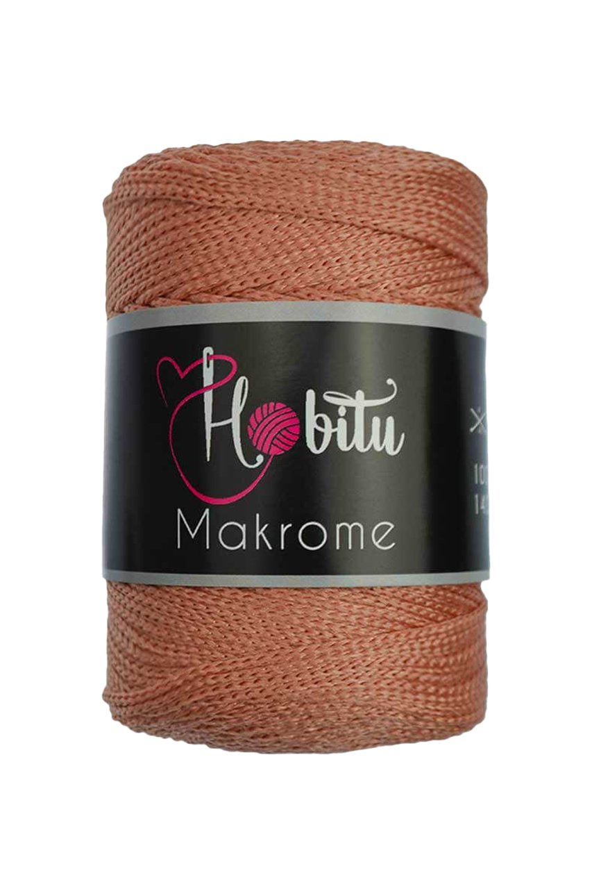 Polyester Makrome El Örgü ipi Pişmiş Ayva