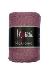Polyester Makrome El Örgü ipi Gül Kurusu