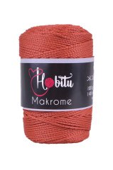 Polyester Makrome El Örgü ipi Taba
