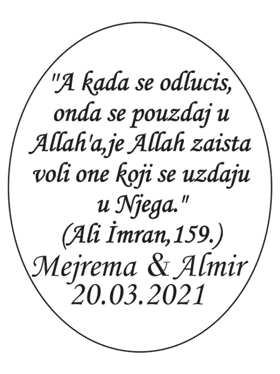 Hediye Şeffaf Epoksi Etiket 22