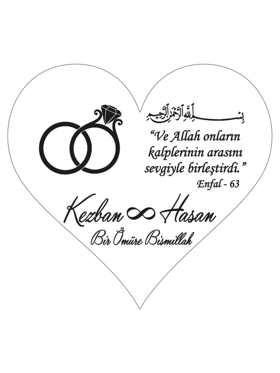 Hediye Şeffaf Epoksi Etiket 24