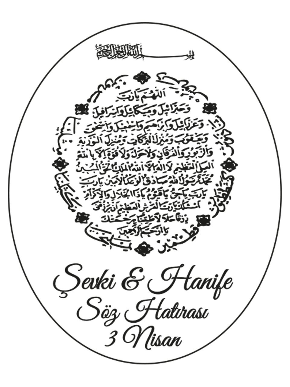 Hediye Şeffaf Epoksi Etiket 25