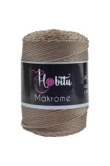 Polyester Makrome El Örgü ipi Bej