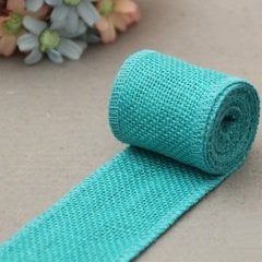 Renkli Jüt Kurdele 2 metre Mavi