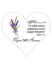 Hediye Şeffaf Epoksi Etiket 31