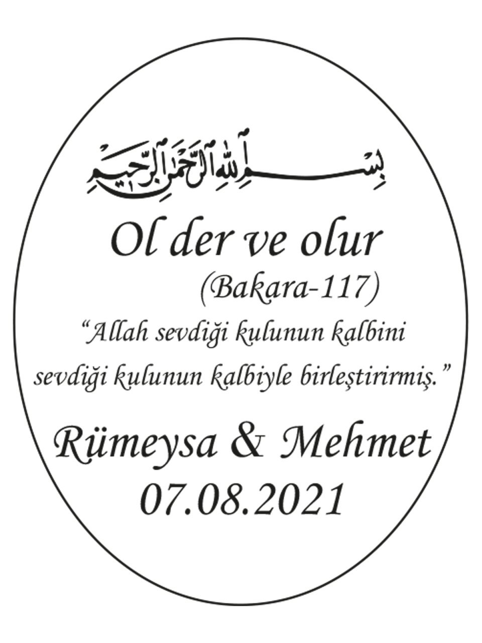 Hediye Şeffaf Epoksi Etiket 34