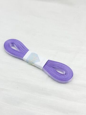 Saten Kurdele 6mm(10mt) Lila