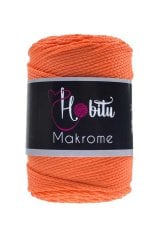 Polyester Makrome El Örgü ipi Turuncu