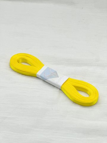 Saten Kurdele 6mm(10mt) Sarı