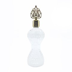 Hürrem Kapak İnce Belli Kristal Uzun Cam Şişe