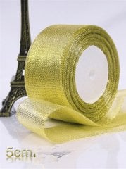 Altın Simli Kurdele 5cm