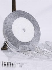 Gümüş Simli Kurdele 1cm