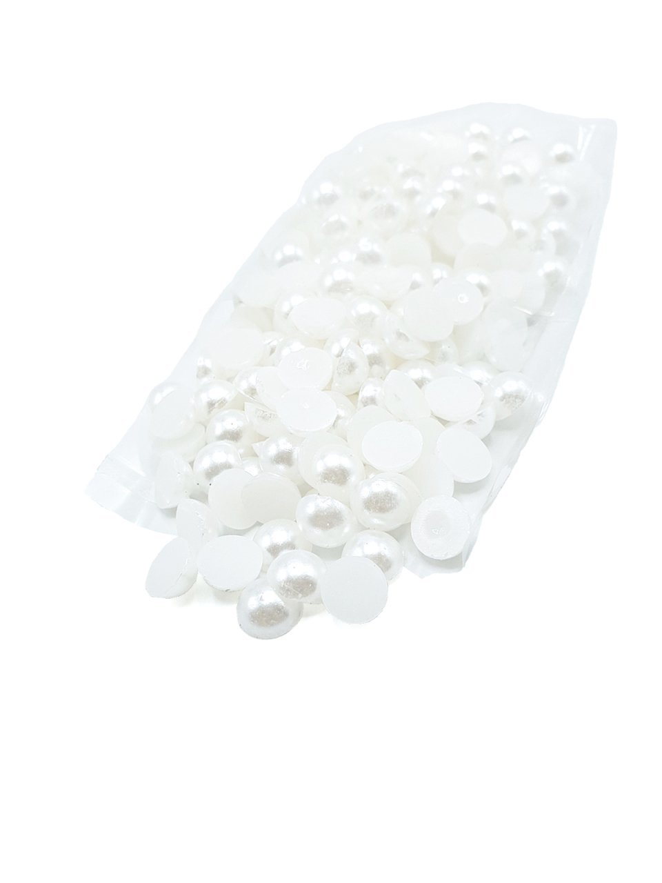 İnci Boncuk 10mm 75 Gram  (240-250 Adet) Beyaz