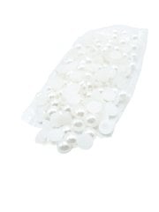 İnci Boncuk 10mm 75 Gram  (240-250 Adet) Beyaz