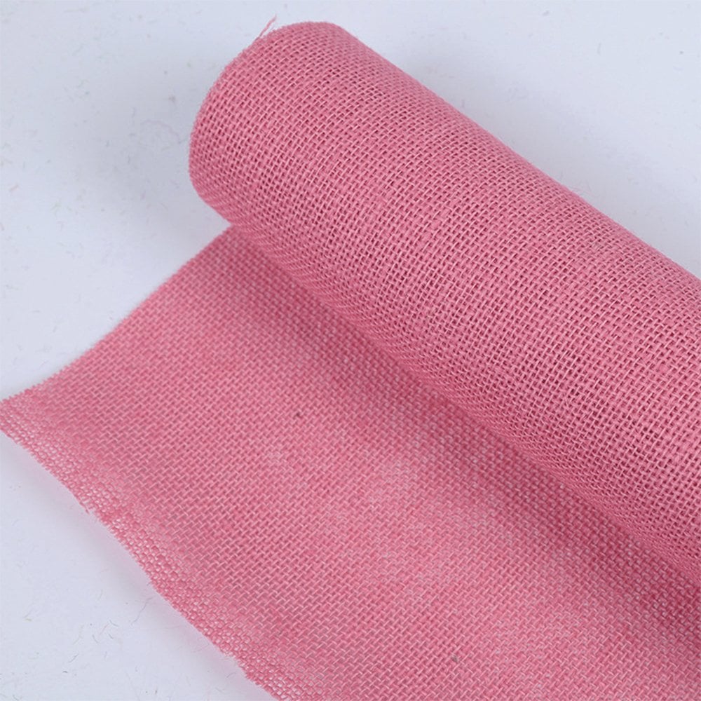 Jüt Kumaş - 1 metre Koyu Pembe
