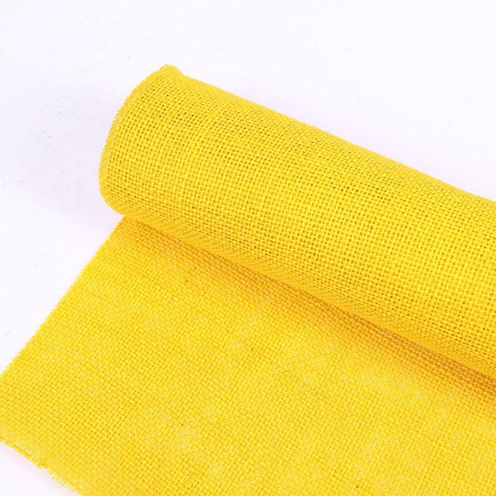 Jüt Kumaş - 1 metre Sarı