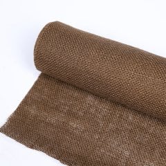 Jüt Kumaş - 1 metre Kahverengi