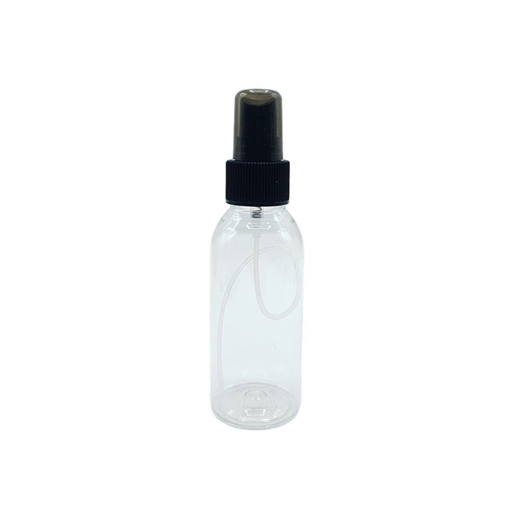 Plastik Kolonya Fısfıslı Şişe Siyah - 100cc
