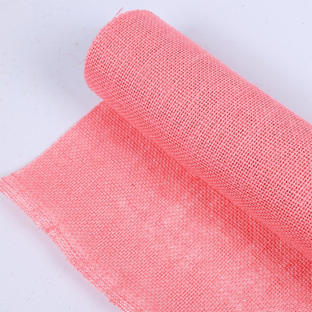 Jüt Kumaş - 1 metre Açık Pembe