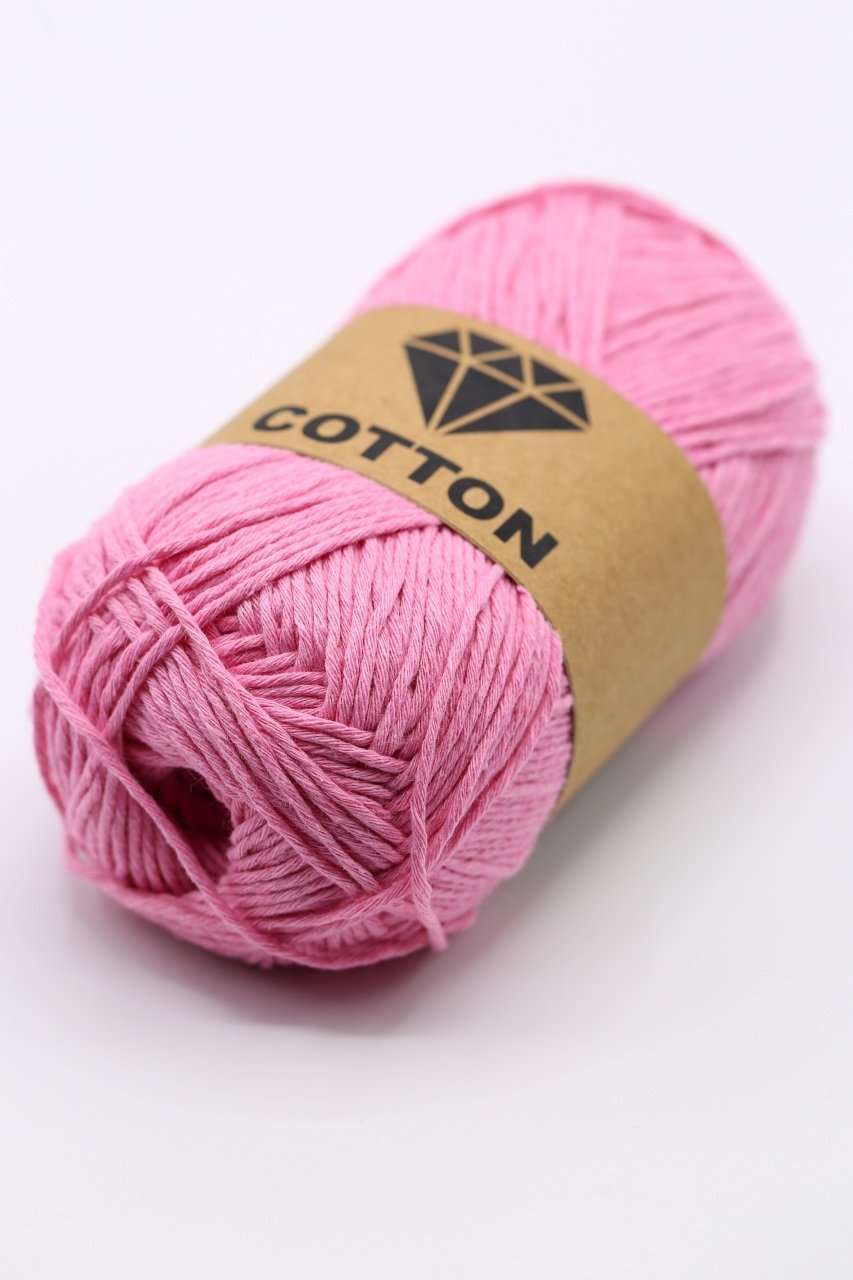 Pamuklu Punch ve Makrome İpi (1.5mm) Pembe