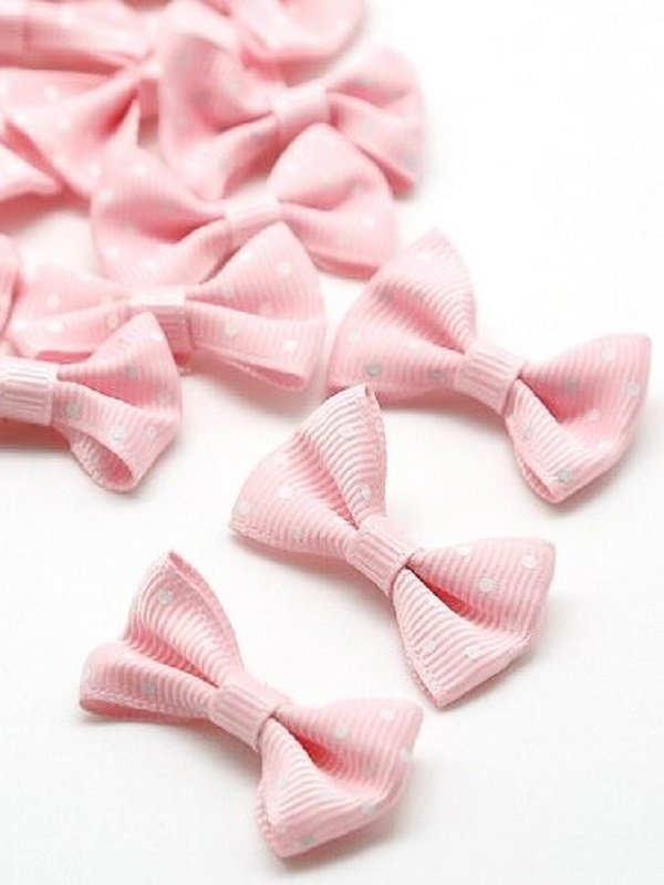 Fiyonk Kurdele - 25 adet Pembe