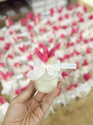 Hazır Mika Şekerlik Mum 50 adet