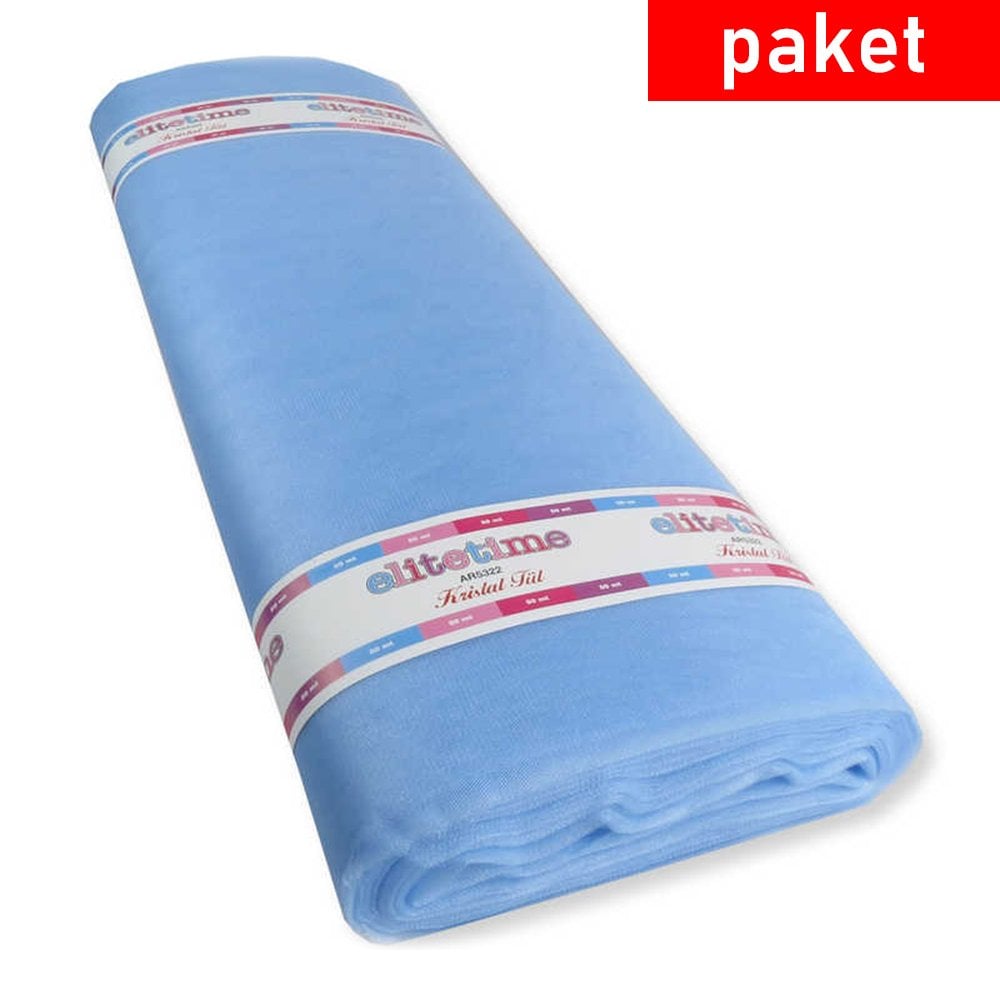 Kristal Tül - 50 metre Mavi