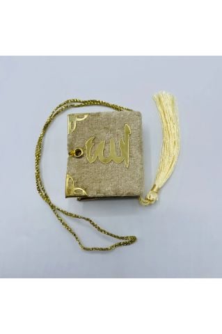 Hediyelik Kuran-ı Kerim (5.5x4.5) Altın