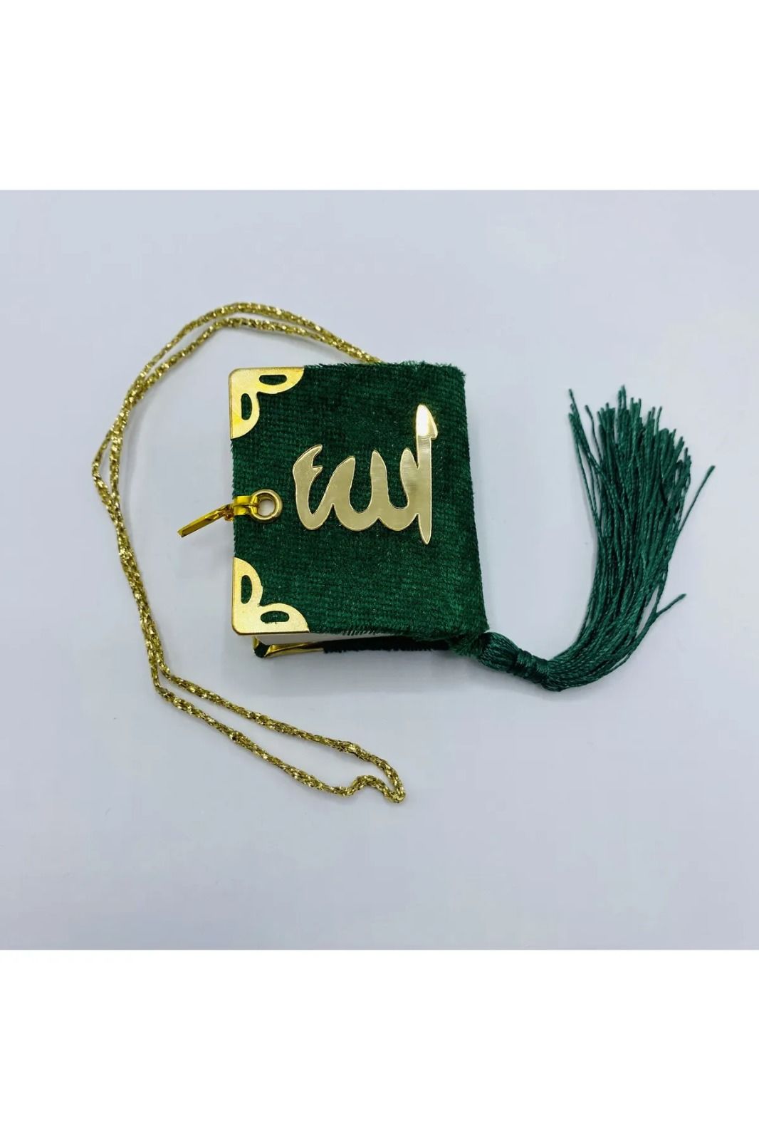 Hediyelik Kuran-ı Kerim (5.5x4.5) Zümrüt Yeşili