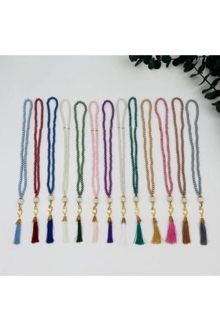 Hediyelik Namaz İnci Tespih Somon-Kapiçino